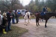 Domaine de la Bregellerie : Départ pour la Chasse